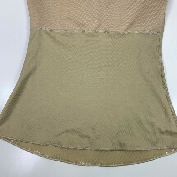 SPANX size S nude sleeveless stretch tummy control - Picture 3 of 5